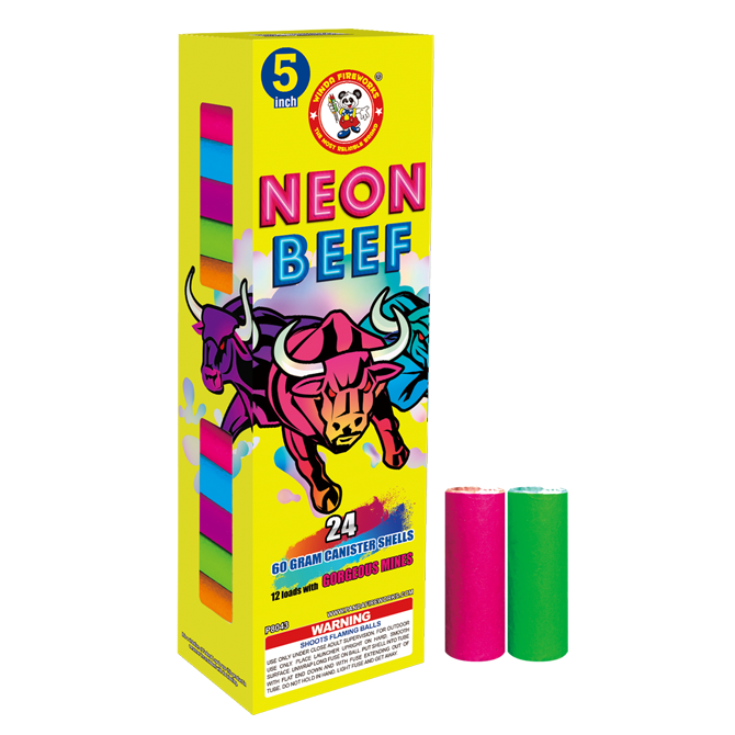 Neon Beef - 24 shells w/12 mines